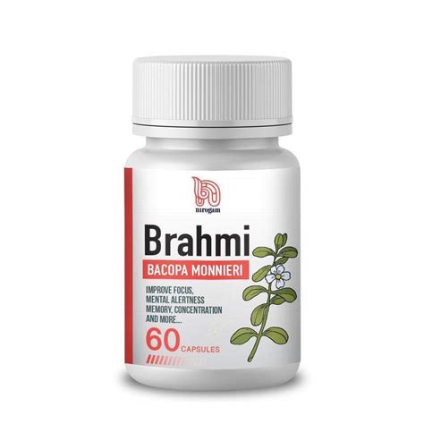 Brahmi - 60 Capsules - Nirogam