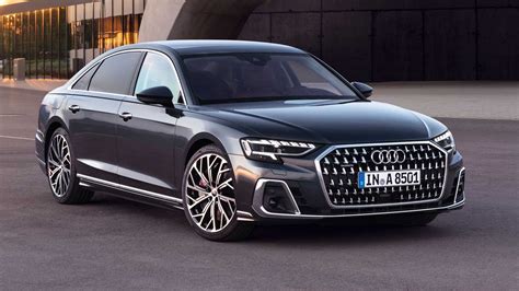 2022 Audi A8 facelift revealed with wider grille and updated lights