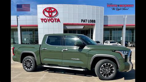 Toyota Tundra Army Green 2023