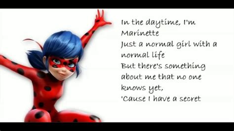 Miraculous ladybug theme song lyrics 😊 - YouTube