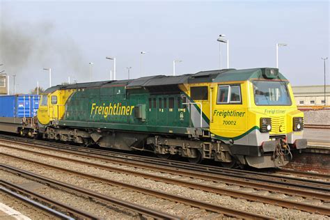 47s and other Classic Power at Southampton: 6 Freightliner Class 70's formally stored, 24th ...