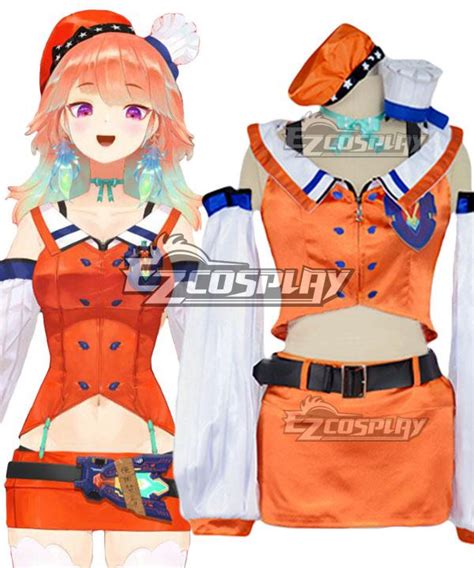 Virtual YouTuber Takanashi Kiara Cosplay Costume