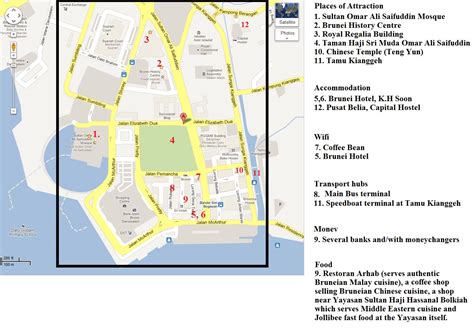 Large Bandar Seri Begawan Maps for Free Download and Print | High-Resolution and Detailed Maps