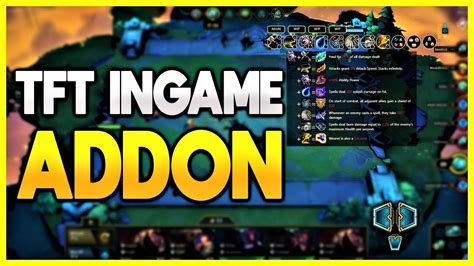 TFT Overlay | Teamfight Tactics Ingame Cheat Sheet Addon / Tool | TFT ...