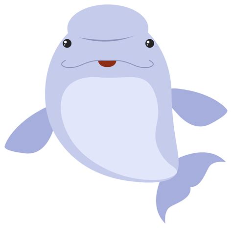 Beluga Whale SVG