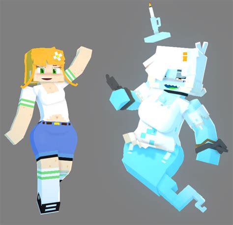 Jenny Mod Amber and Allie - Minecraft Fan Art (44883083) - Fanpop ...