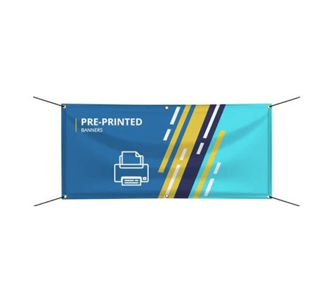 Pre-Printed Banners | Vinyl Banner Printing | BannerBuzz