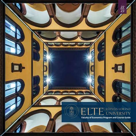 ELTE Faculty of Economics Program Guide 2022-2023 by ELTE GTK - Issuu