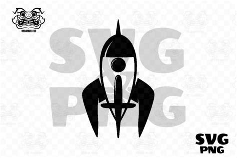 Space Rocket Svg, Rocket Ship Png Graphic by 99SiamVector · Creative Fabrica