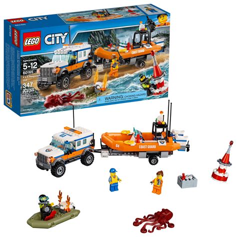 LEGO City Coast Guard 4 x 4 Response Unit 60165 (347 Pieces) - Walmart.com - Walmart.com