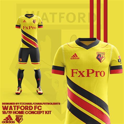 Watford FC Concept Kit - Home - Charl on Behance