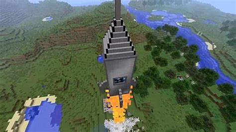 Incredible Minecraft Mod Launches Players into Space | Minecraft