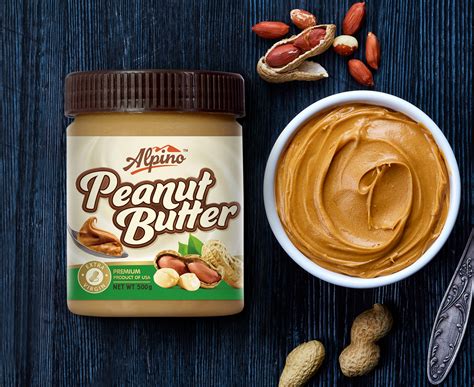 Peanut butter label design :: Behance