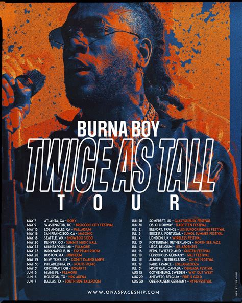 Burna Boy Announces Tour | Pitchfork