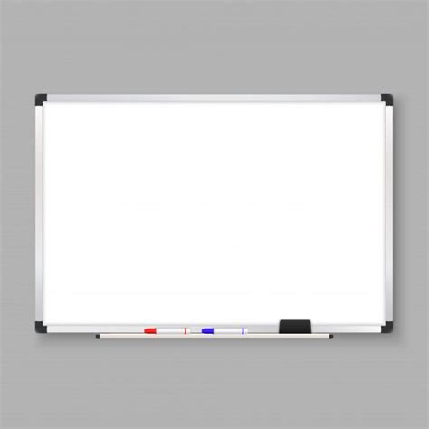 3d realistic empty whiteboard with color... | Premium Vector #Freepik #vector #background ...