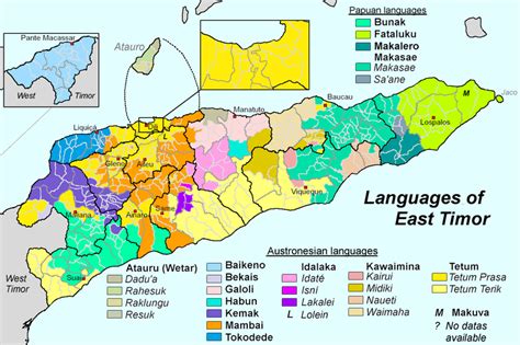 Portuguese language | East timor, Portuguese language, Language map