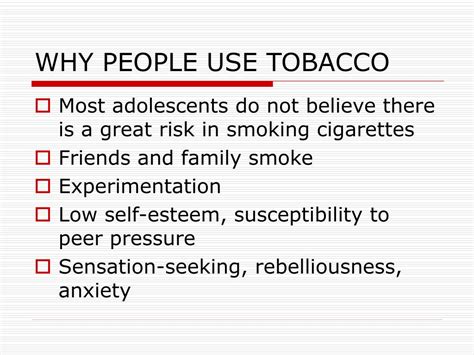 PPT - HARMFUL EFFECTS OF TOBACCO USE PowerPoint Presentation - ID:175445