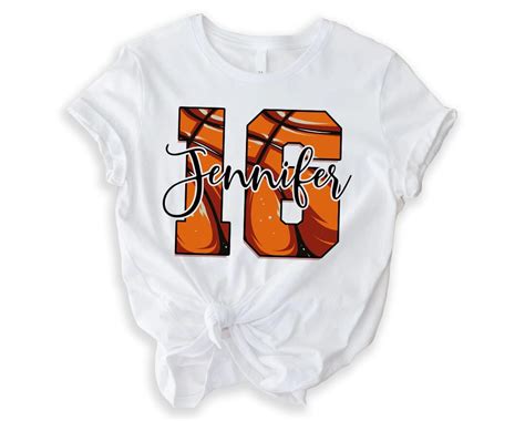 Personalized Basketball Shirt Custom Basketball Shirt - Etsy