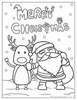 84 Santa Coloring Pages Free PDF Printables sketch template