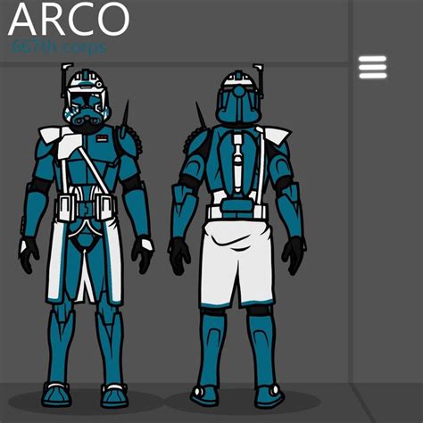 CLONE TROOPER TEMPLATE ARCO | Star wars awesome, Star wars jokes, Star wars clone wars