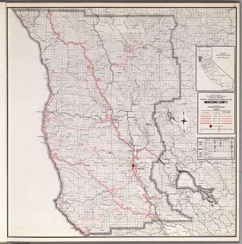 Mendocino County. - David Rumsey Historical Map Collection