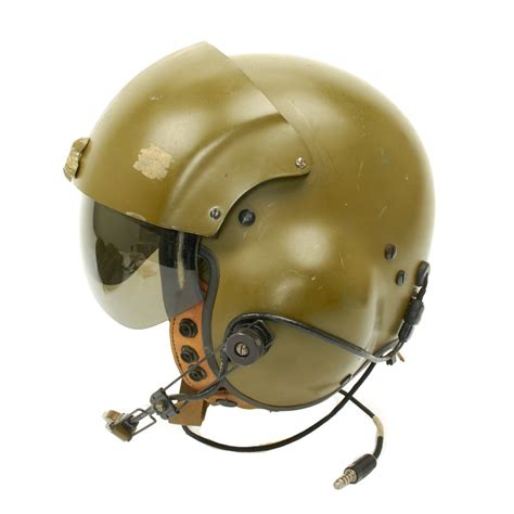 U.S. Vietnam War Helicopter Pilot Gentex SPH-4 Helmet with Felt Bag ...