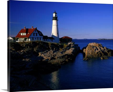 United States, Maine, Cape Elizabeth, Portland Head Light Wall Art, Canvas Prints, Framed Prints ...