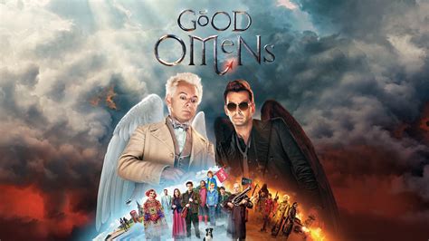 Download Michael Sheen David Tennant TV Show Good Omens HD Wallpaper