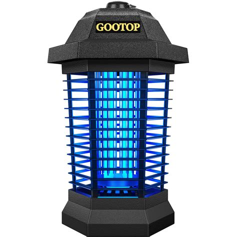 GOOTOP Bug Zapper Outdoor, Mosquito Zapper Outdoor, Electric Fly Zapper,Fly Traps, Mosquito ...