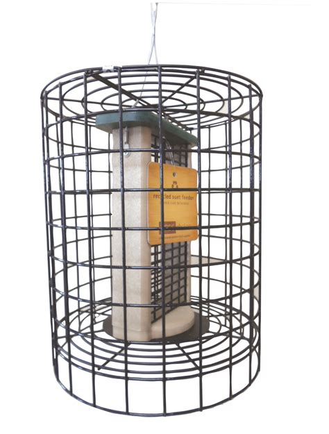 Recycled Double Suet Feeder with Wire Cage - Front Range Birding Company