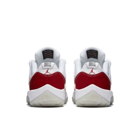 Get an Official Look at the Air Jordan 11 Retro Low in White/ Varsity Red - WearTesters