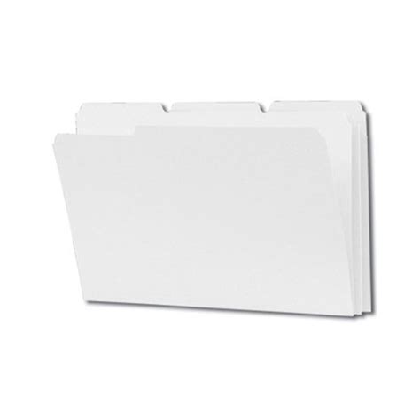 Smead 17834 White File Folder, Reinforced 1/3-Cut Tab, Legal