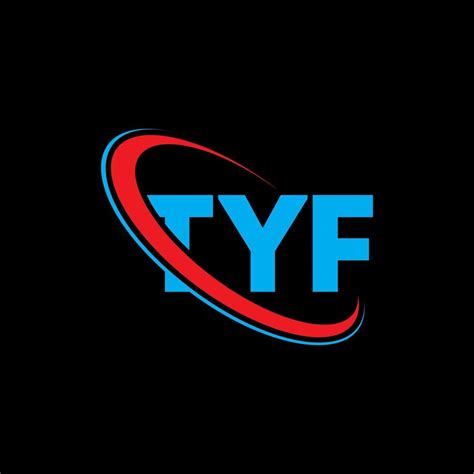 TYF logo. TYF letter. TYF letter logo design. Initials TYF logo linked ...