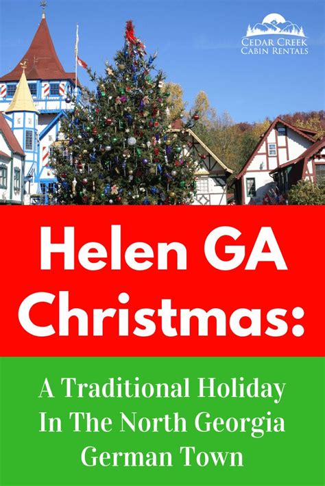 Have You Considered Giving A Cabin Retreat Experience For Christmas? - Helen GA Cabin Rentals ...