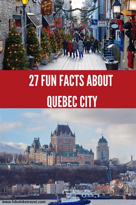 27 Fun, Interesting & Useful Facts About Quebec City - Hike Bike Travel