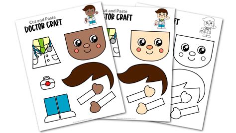 Free Printable Doctor Craft Template – Simple Mom Project