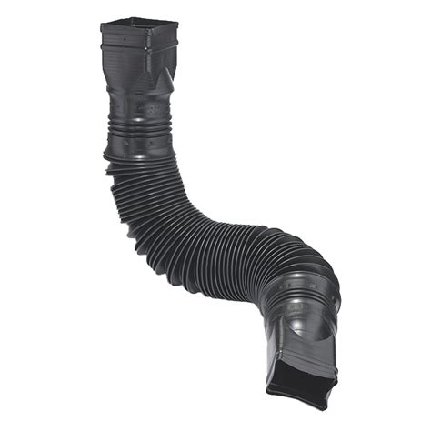 FLEX-A-SPOUT Gutter Downspout Extension - Black 85015 | Réno-Dépôt