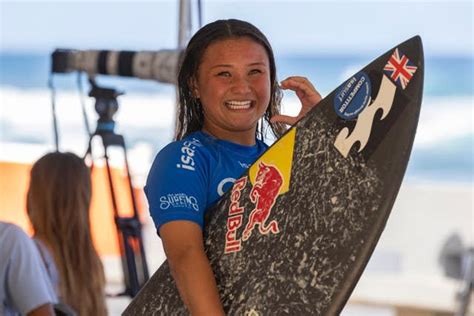 Sky Brown watches her surfing and two-sport Olympic dream come up short