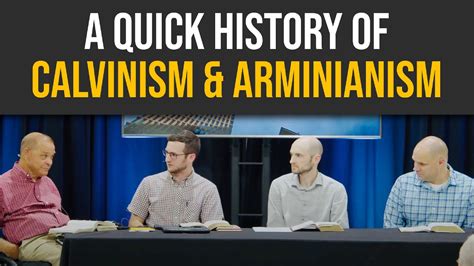 A Quick History of Calvinism and Arminianism - YouTube