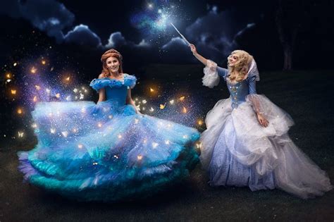 Bibbidi Bobbidi Boo by flockenschnitte.deviantart.com on @DeviantArt - Cinderella and her Fairy ...