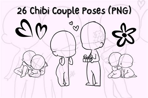 Pose Đôi Đẹp Mắt cute chibi couple poses Hình ảnh pose đôi mới nhất và ...