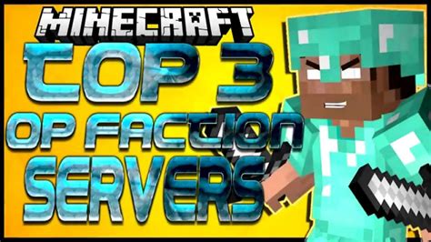 MINECRAFT: TOP 3 OP FACTION SERVERS 1.8/1.7.10 - YouTube