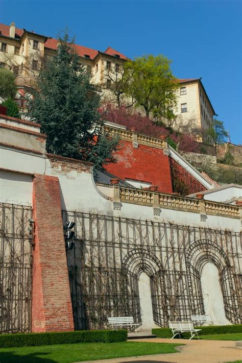 Prague Castle Gardens stock photo. Image of green, lawn - 19510746