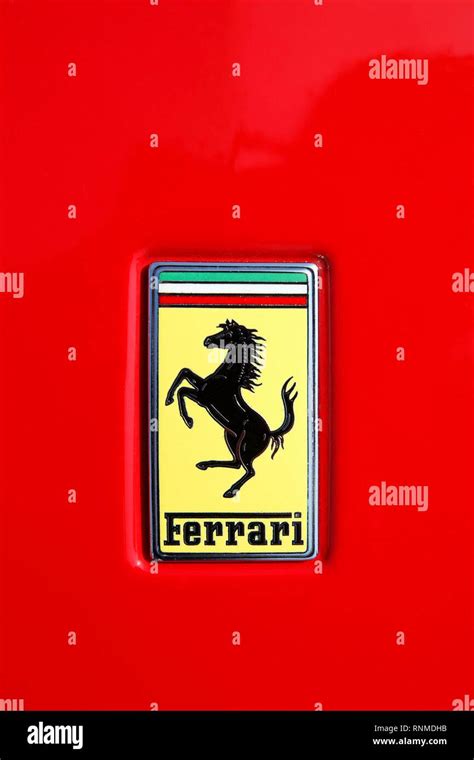 Ferrari bonnet hi-res stock photography and images - Alamy