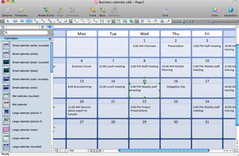 Calendars Solution | ConceptDraw.com