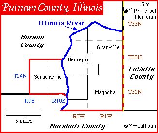 Townships - Putnam County, IL, USA