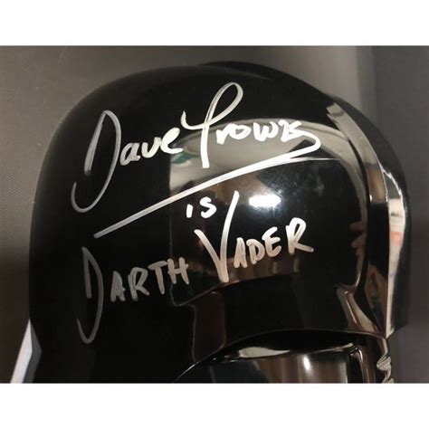 Star Wars Darth Vader Signed & Framed Replica Helmet / Mask ...