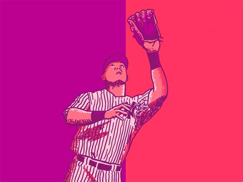 Aaron Judge Illustration by Bryce Reyes on Dribbble