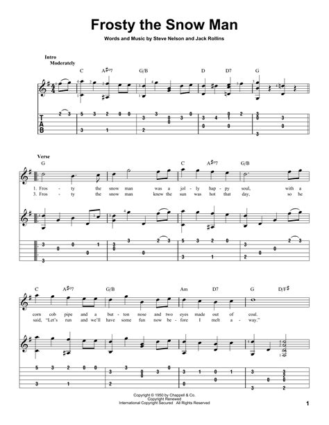 Frosty The Snow Man | Sheet Music Direct