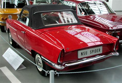 NSU Wankel Spider with rotor engine | Small Cars Club